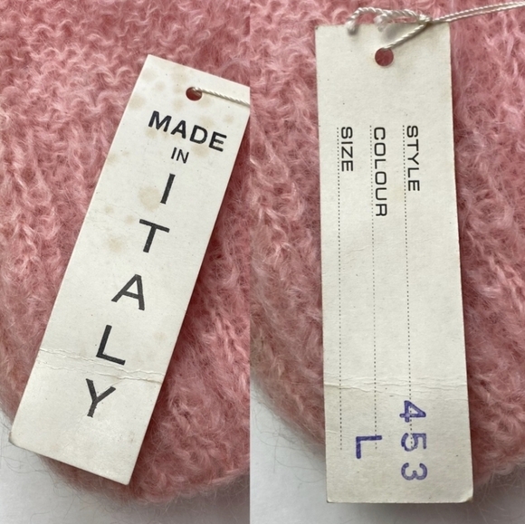 60s Pastel Mohair Cardigan Sweater Vest - Picture 10 of 13